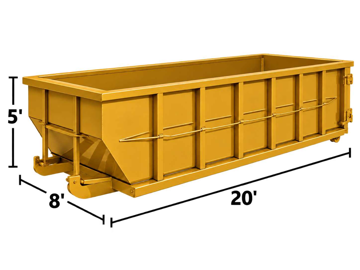 Conteneur de 40 verges cubes